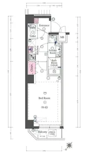 Cafe de La Paix Tokyo【2階】の間取り