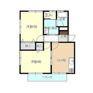 FIGARO【2階】の間取り