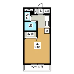 ライフモリ7号館【2階】の間取り