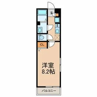 アーバンロードヒル八千代大和田【2階】の間取り