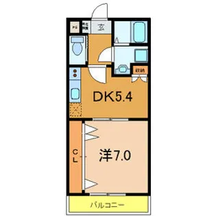 TIAハイム上本町【2階】の間取り