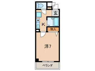 アーク大島【4階】の間取り