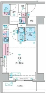GENOVIA青砥II【1階】の間取り