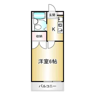 ハイツMURAOKA【1階】の間取り