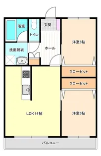 AOKI.BILD【3階】の間取り