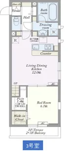 My Style 曙【3階】の間取り