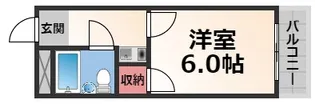 タチバナコーポ【4階】の間取り