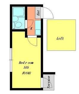 セドルハイム南砂B【1階】の間取り