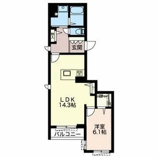 Grand Bois【2階】の間取り