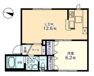 シャーメゾン・グローリア【1階】の間取り