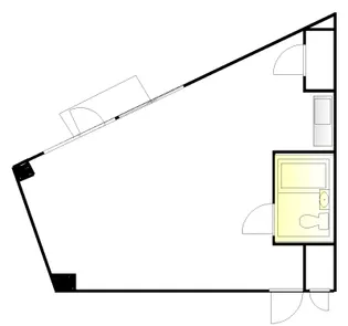 グランメール六本木【7階】の間取り