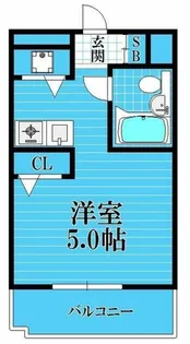 PAVILION Js【1階】の間取り