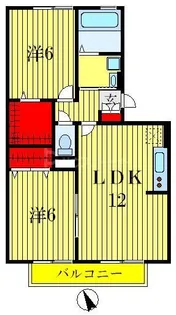 アルシオネ壱番館【3階】の間取り