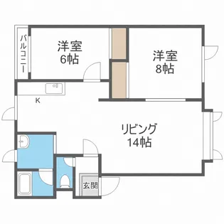 エクセル36【2階】の間取り