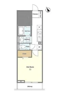 Kaguya山野町【1階】の間取り