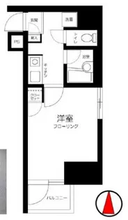 西落合ローヤルコーポ【2階】の間取り