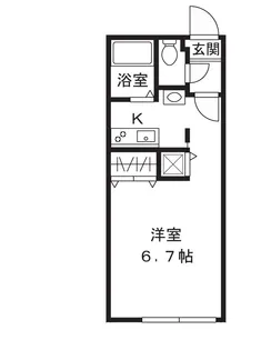 MODULOR三軒茶屋II【3階】の間取り