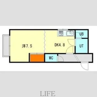 カントリーハイツ【1階】の間取り