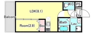 ジーメゾン越谷大袋【1階】の間取り