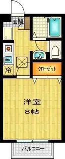 パルサンコウB棟【1階】の間取り