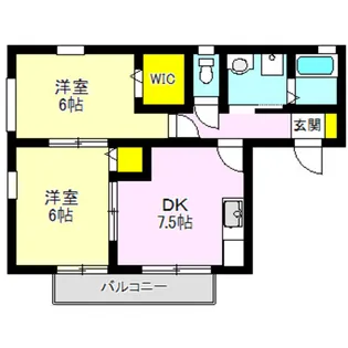 I・ウィッシュ【1階】の間取り