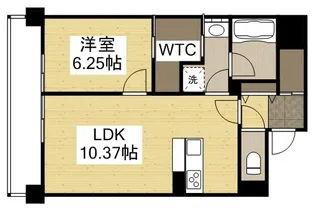 カサ・セグーラ幸町【11階】の間取り