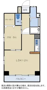 AmberQueen【5階】の間取り