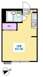 チェリーハイツ【2階】の間取り