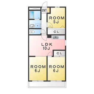 ピュアハイツ【2階】の間取り