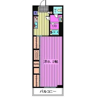 リブリ・シャルマン上戸田【2階】の間取り