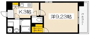 第25友建ビル【3階】の間取り