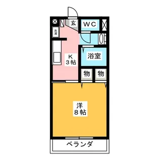 メゾン瑞浪I【2階】の間取り