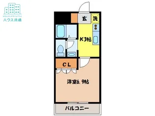パルティール【2階】の間取り