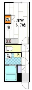 早稲田鶴巻町IMAハウス【1階】の間取り
