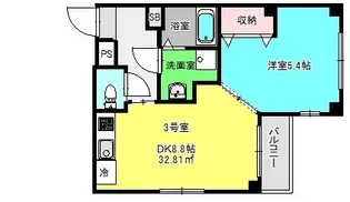 Sol Flor【3階】の間取り