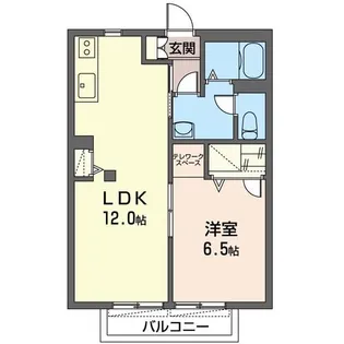 プチロッシュ【1階】の間取り