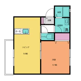 M-CREST ANNEX【2階】の間取り