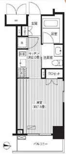 グランハイツ錦糸町【10階】の間取り