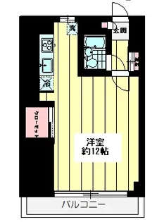 第5野村ビル【9階】の間取り