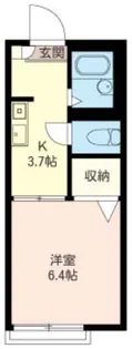 エスポワールマチヤ【2階】の間取り