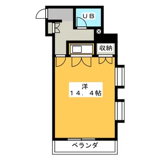 ドエル市川弐番館【3階】の間取り