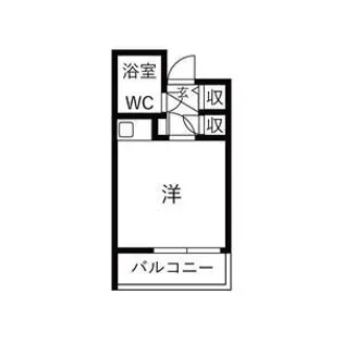 ベルトピア下松【1階】の間取り