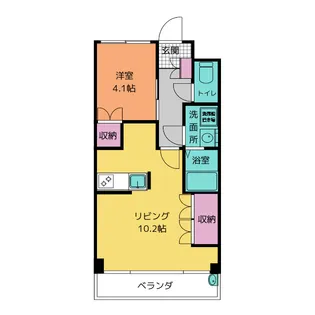 Wisteria Village【2階】の間取り