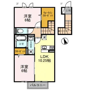 ~グラーノSK B棟~【2階】の間取り