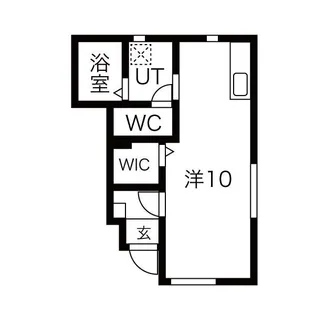 ル・メイユール尼沼A棟【1階】の間取り