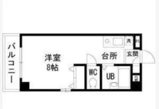 グランドール百瀬【2階】の間取り