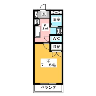 KIDOアーバンライフ【2階】の間取り