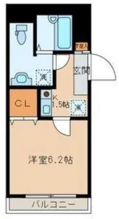 ボンヌジュルネ【2階】の間取り