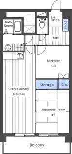 パールマンション松本【2階】の間取り