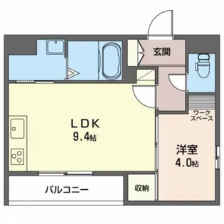 プロヌーブ舞屋【2階】の間取り